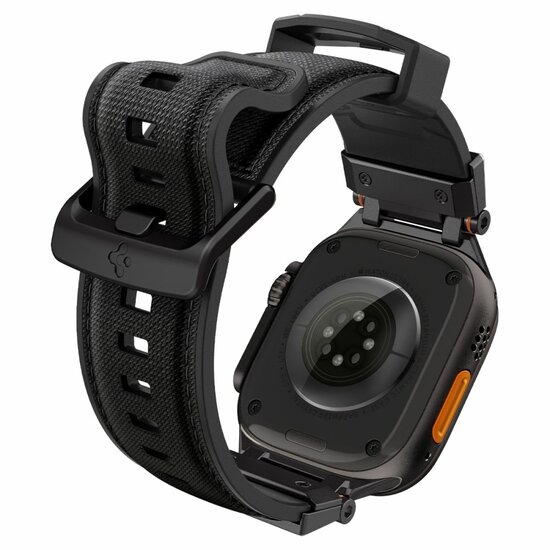 Spigen DuraPro Armor Apple Watch 49 / &nbsp;46 / 45 / 44 &nbsp;mm bandje zwart