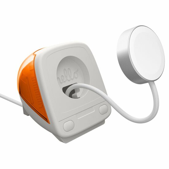Spigen Classic C1 Charger Apple Watch oplader stand oranje