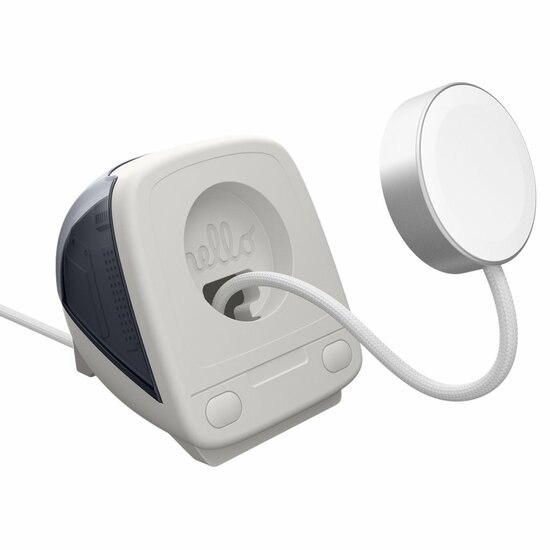 Spigen Classic C1 Charger Apple Watch oplader stand grijs