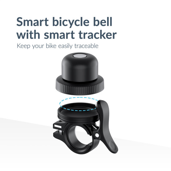 Beeep BeTag Find My Tracker fietsbel