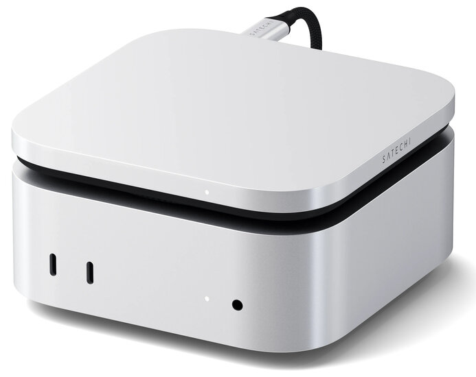 Satechi USB4 Slim NVMe SSD behuizing voor Mac mini
