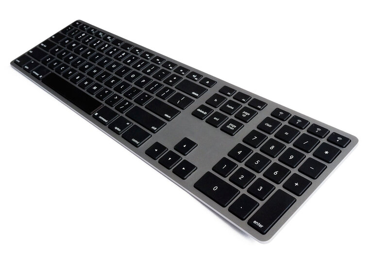 Matias Wireless aluminium&nbsp;draadloos Mac USB-C toetsenbord grijs