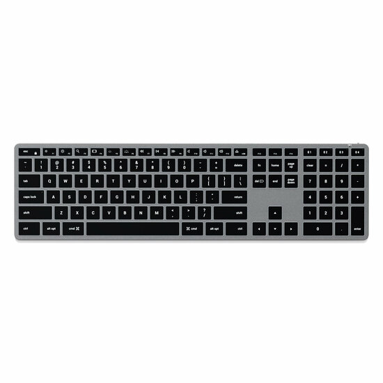 Satechi Slim X3 bluetooth backlit toetsenbord grijs