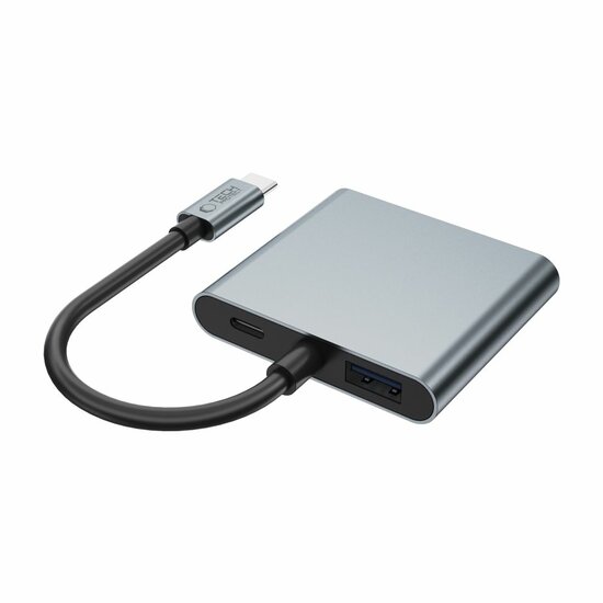 TechProtection&nbsp;4in-1 USB-C hub Dual HDMI