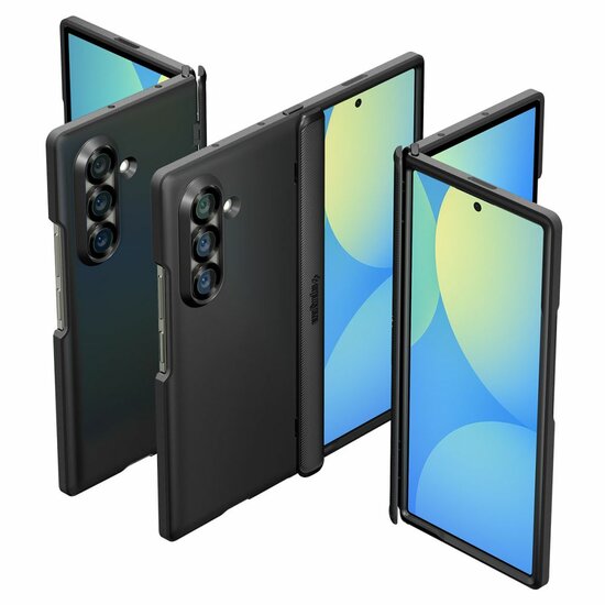 Spigen Slim Armor MagSafe Galaxy Z Fold&nbsp;7 hoesje zwart