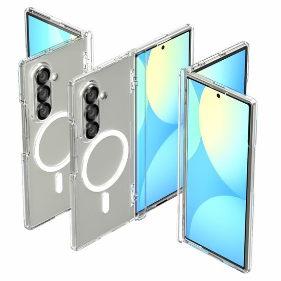 Spigen Ulta Hybrid MagSafe Galaxy Z Fold&nbsp;7 hoesje transparant