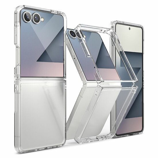 Ringke Fusion Galaxy Z Flip&nbsp;7 hoesje transparant