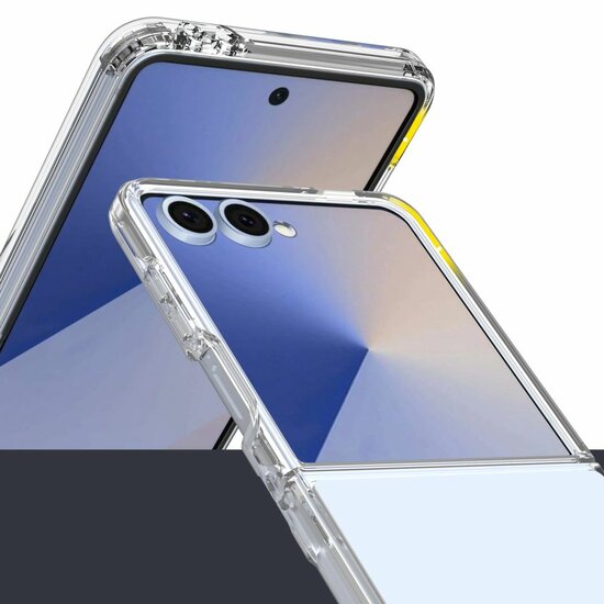 TechProtection Flex Galaxy Z Flip&nbsp;7 hoesje transparant