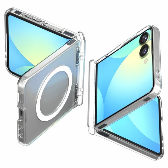 Spigen Ultra Hybrid MagSafe Galaxy Z Flip 7 hoesje transparant
