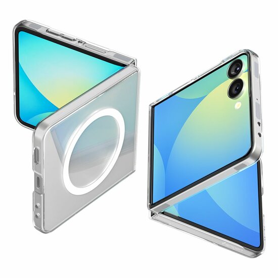 Spigen AirSkin Mag MagSafe Galaxy Z Flip 7 hoesje transparant