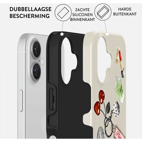 Burga Tough MagSafe  iPhone 16 hoesje it girl