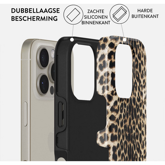 Burga Tough MagSafe iPhone 16 Pro hoesje player