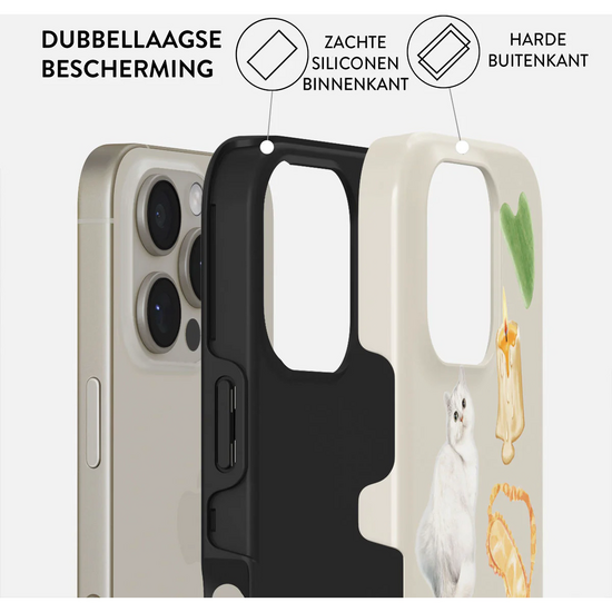 Burga Tough MagSafe iPhone 16 Pro hoesje soft era