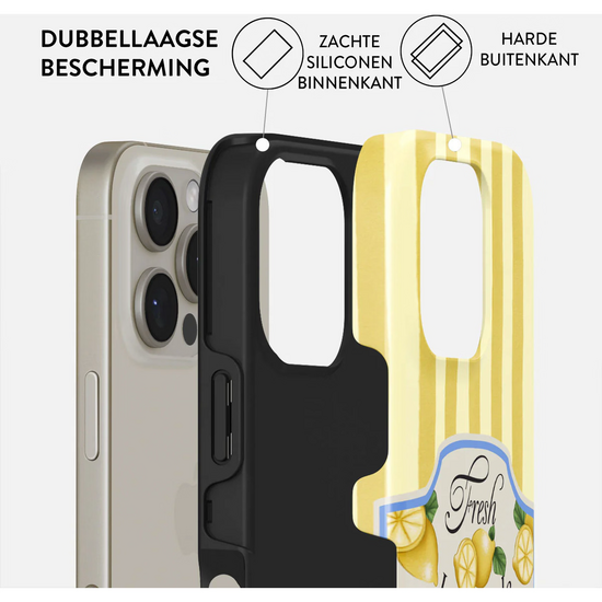 Burga Tough MagSafe iPhone 16 Pro hoesje frizzante