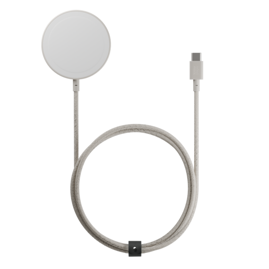 Native Union SnapStand MagSafe oplader met stand sandstone