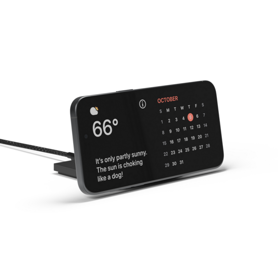 Native Union Rise MagSafe oplader zwart
