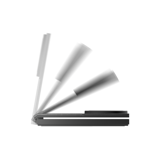 Native Union Rise 2 in 1 MagSafe Qi2 oplader zwart