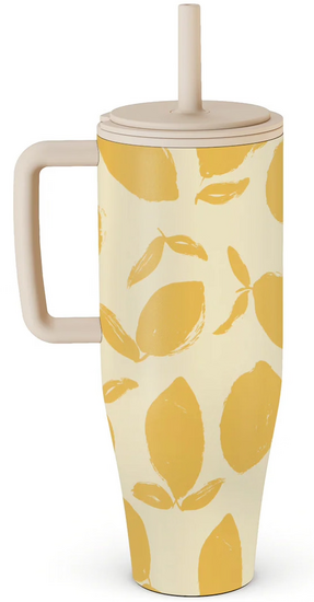 Burga Tumbler leakproof drinkbeker 1,2 liter lemon tart