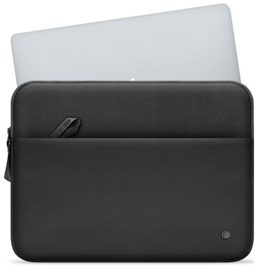 TechProtection Zipper MacBook 15 / 16 sleeve zwart