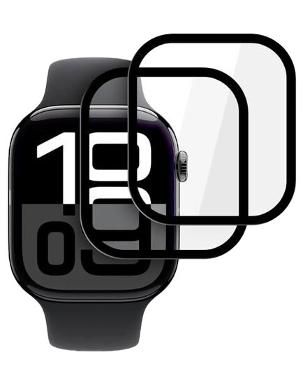 TechProtection Flex Apple Watch 10 42 mm&nbsp;hybride screenprotectors 2 pack
