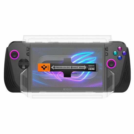 Spigen EZ Fit Asus Rog Ally X Glazen screenprotector 2 pack