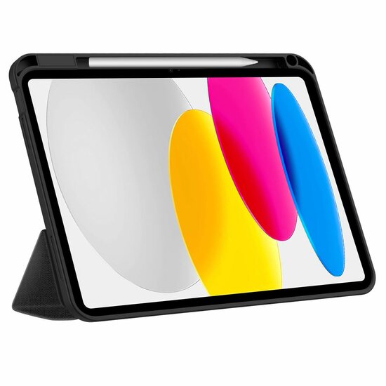 TechProtection Canvas Pen iPad 2025 hoesje zwart