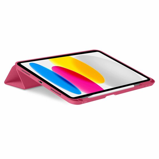 TechProtection Canvas Pen iPad 2025 hoesje roze