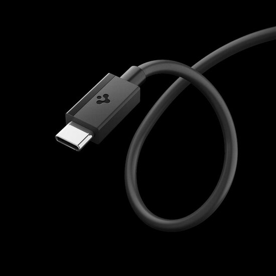 Spigen Essential USB-C kabel 200 cm zwart