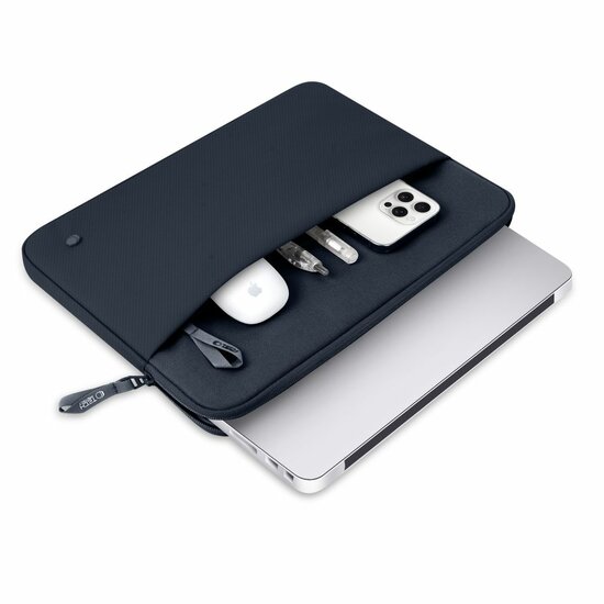 TechProtection Zipper MacBook 13 / 14 sleeve navy