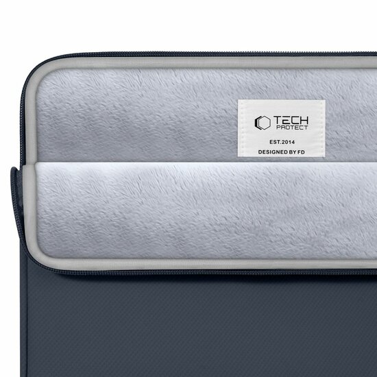TechProtection Zipper MacBook 13 / 14 sleeve navy