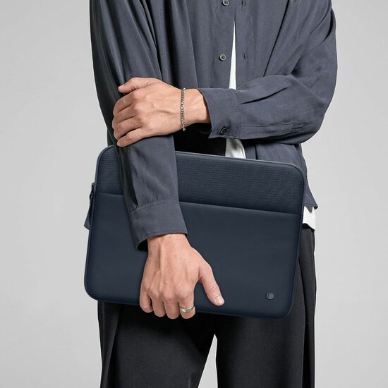 TechProtection Zipper MacBook 13 / 14 sleeve navy