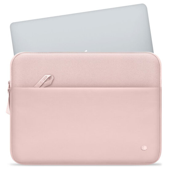 TechProtection Zipper MacBook 13 / 14 sleeve roze