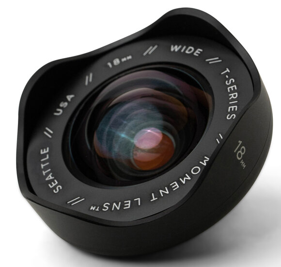 Moment 18 mm Wide groothoeklens mobiele lens T-series