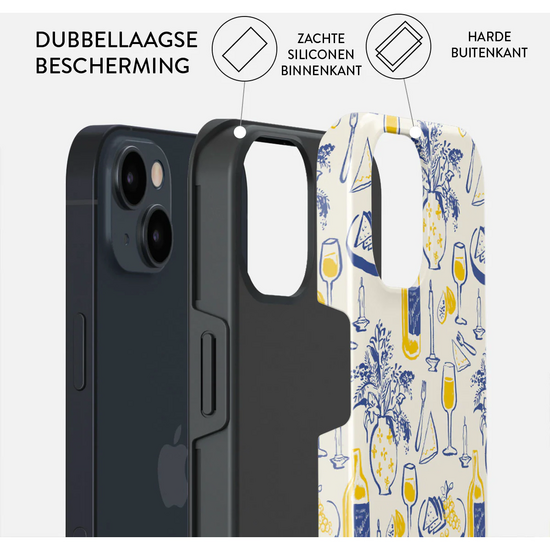 Burga Tough iPhone 15 hoesje Couvert