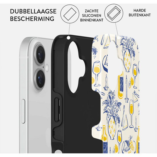 Burga Tough iPhone 16 hoesje Couvert