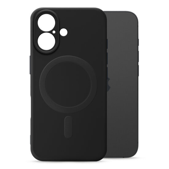 My Style Flex MagSafe iPhone 16 hoesje zwart