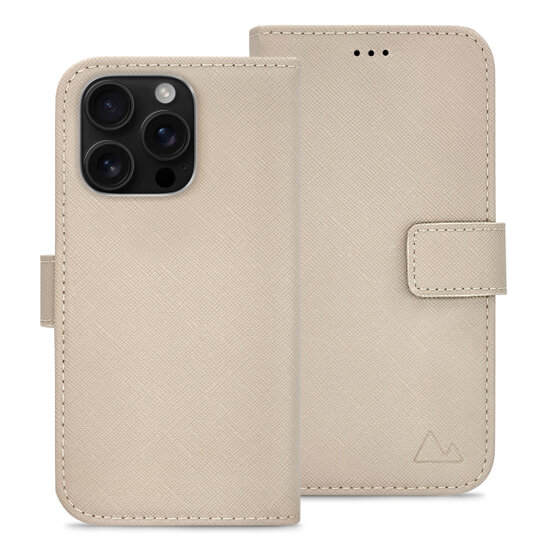 My Style Flex Wallet iPhone 16 Pro hoesje taupe