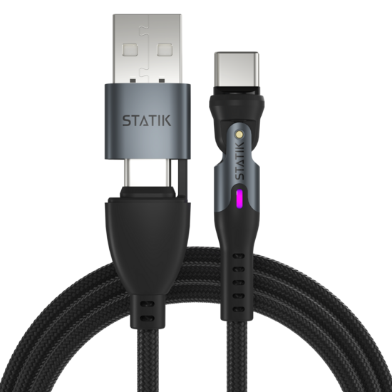Statik 360 Pro universeel magnetische kabel 100 cm
