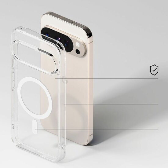 Ringke Fusion MagSafe Google Pixel 10 Pro XL hoesje transparant