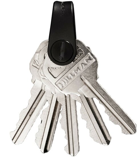 KeySmart Mini Flex sleutelhouder zwart