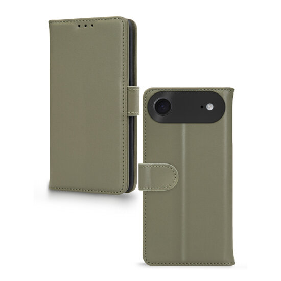 Mobilize Premium Gelly Wallet iPhone 17 Air hoesje groen