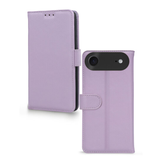 Mobilize Premium Gelly Wallet iPhone 17 Air hoesje paars