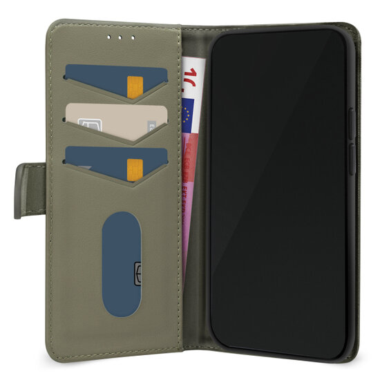 Mobilize Premium Gelly Wallet iPhone 17 hoesje groen