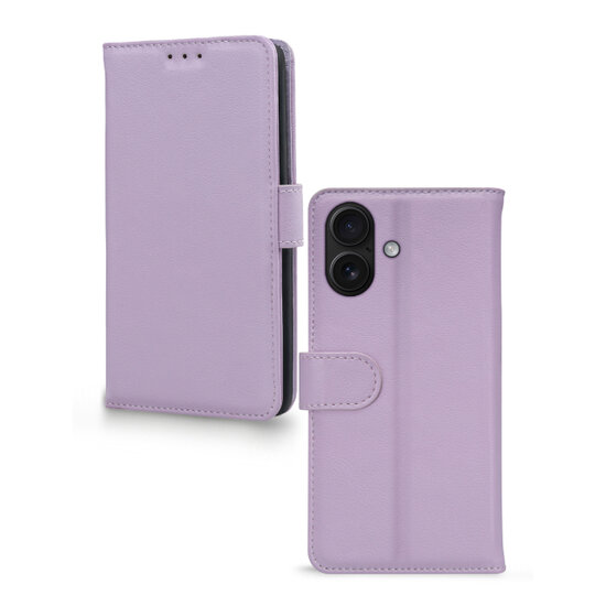 Mobilize Premium Gelly Wallet iPhone 17 hoesje paars