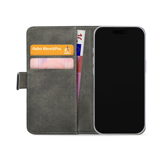 Mobilize Classic Gelly Wallet iPhone 17 Pro Max hoesje zwart