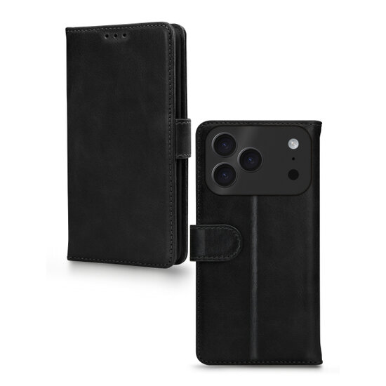 Mobilize Premium Gelly Wallet iPhone 17 Pro Max hoesje zwart