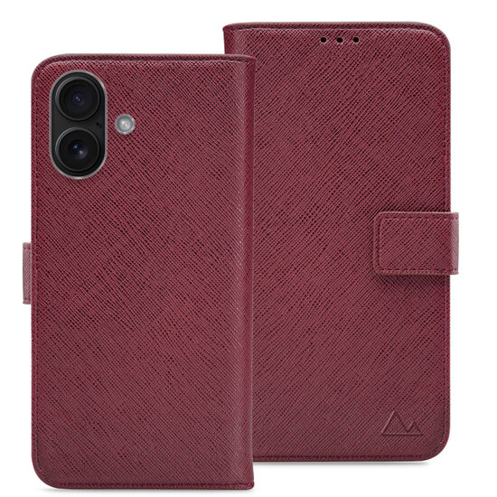 My Style Flex Wallet iPhone 17 hoesje rood