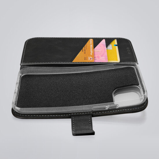 My Style Flex Wallet iPhone 17 Pro Max hoesje zwart