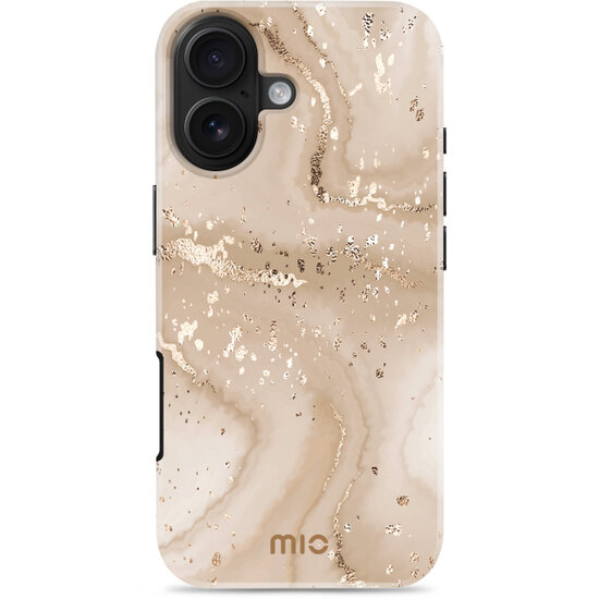 MIO MagSafe iPhone 17 hoesje Gold Marble