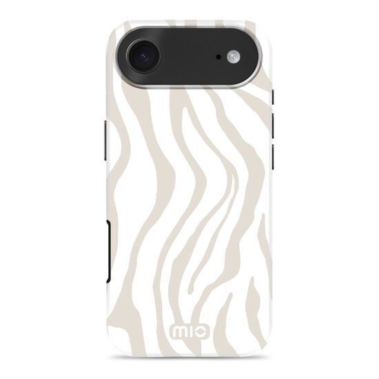 MIO MagSafe iPhone 17 Air hoesje Sandy Zebra